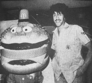 Phil Lynott & Officer Big Mac.