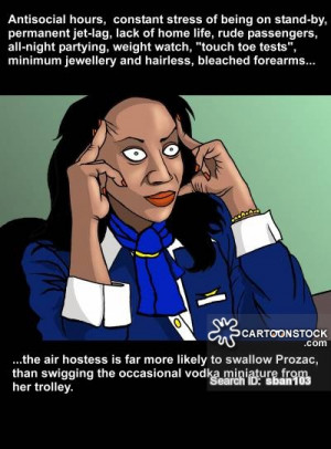 Cabin Crew cartoons, Cabin Crew cartoon, funny, Cabin Crew picture ...