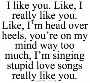 love girlfriend boyfriend cute Black and White quotes like crush