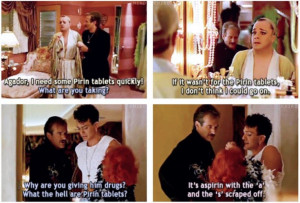 The Birdcage Pirin tablets -- the birdcage