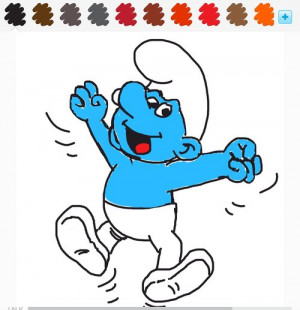 Smurf Drawings picture