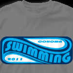 Swim Team T Shirt - Wave Pool 461w3