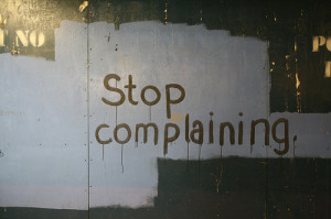 How to Deal With Chronic Complainers
