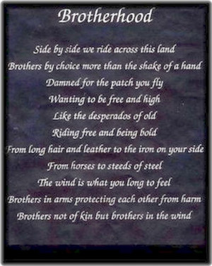 Biker Brotherhood Quotes Biker prayer