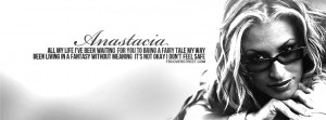 Anastacia Left Outside Alone Quote Picture