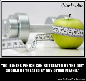 ... the diet should be treated by any other means moses maimonides quote