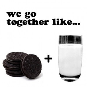 Christopher's biggest addiction: Milk and Oreos