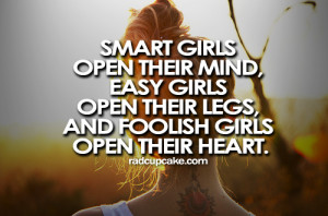 easy, foolish, girls, love, quotes, smart, tumblr