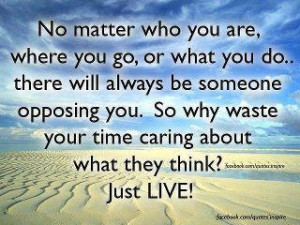 Don't let them get you down