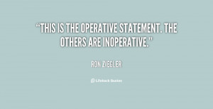 This is the operative statement. The others are inoperative.”