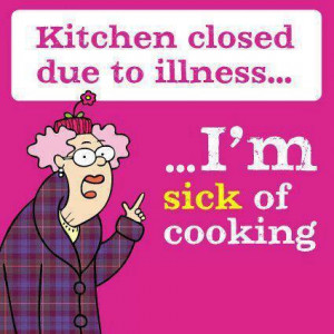 Kitchen closed due to illness