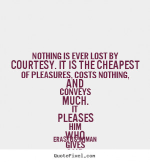 Courtesy Quotes