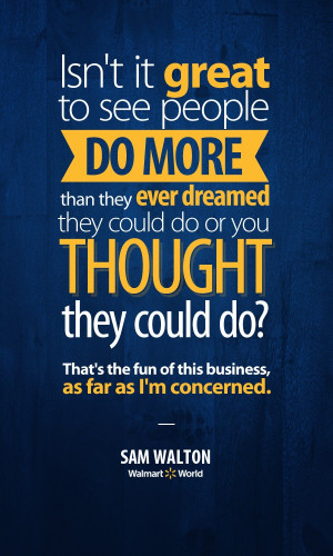 ... results great quote from our founder sam walton more quote 15 2 1
