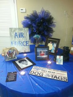 air force going away party decor more birthday parties air force june ...