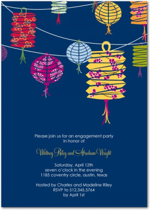 Party Invitations on Wedding Stationery Wednesday Engagement Party ...