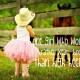 Amusing Horse Quotes With Pictures: Little Girl Dresses Pink Ribbon ...