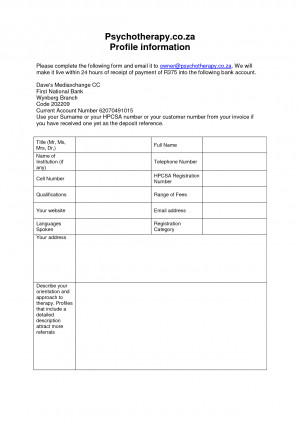 Invoice And Receipt Template For Massage Therapists