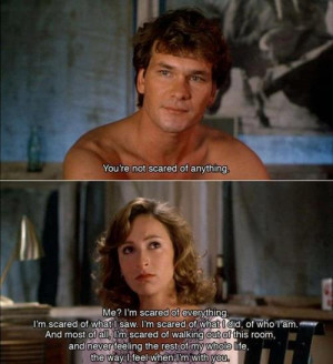 Patrick Swayze Dirty Dancing Quotes