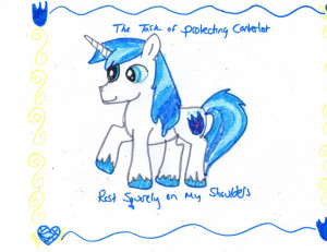 Shining Armor Pony Quote Poster by PrincessofDestiny114 on deviantART