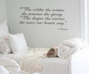 Bambi Quote Wall Decal