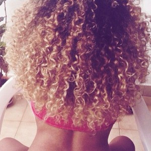 curly hair of girls