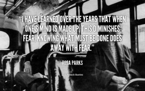 Rosa Parks Inspirational Quotes