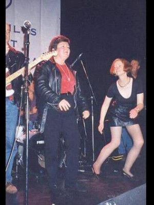 Joan Kirner performs with Julia Gillard Picture Fay Pirotta Twitter
