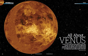 Inside Venus Planet All about space issue 3 on