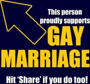 Support Gay Marriage By Sharing This...xxx