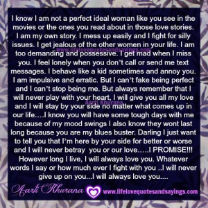 ... perfect ideal woman like you see in the movies or the ones you read