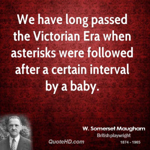 We have long passed the Victorian Era when asterisks were followed ...