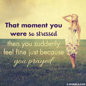 Prayed but never get a straight answer