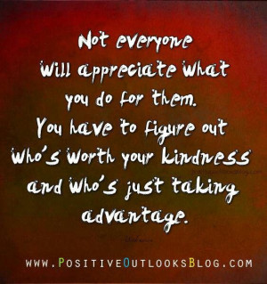 Learn to appreciate.