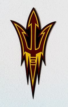 ASU handmade Metal Wall Art. So sick. #ASU #SunDevils More