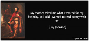 More Guy Johnson Quotes