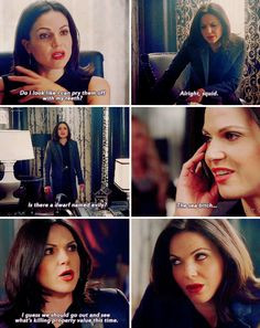 LOVED the amount of Regina sass in that episode!!! *applause*
