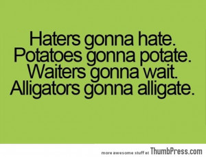 Another Images Haters Gonna Hate Funny Pictures Quotes Kootation