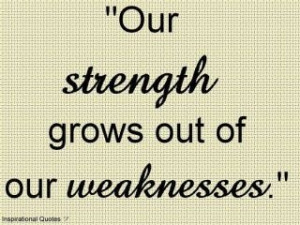 strength & weakness