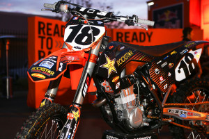Sports KTM teams use the same specs as the Red Bull KTM race team