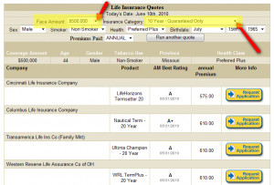 Health Class Preferred Plus Preferred Regular Plus Regular