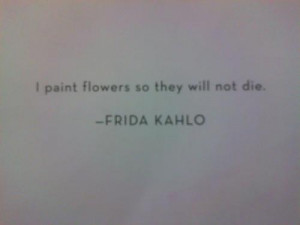 flowers frida kahlo