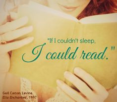 ya fiction | book quotes | quotes about reading | Gail Carson Levine