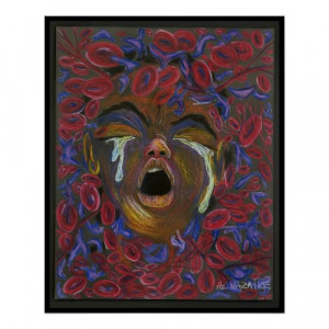 Ten Redefined - Sickle Cell Pain Awareness Print by nazaire
