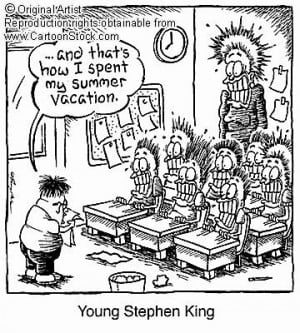 young stephen king vacation