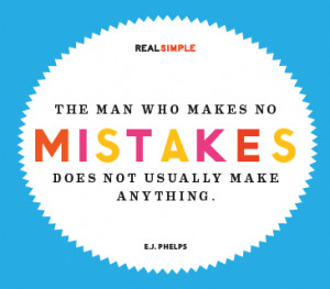 Daily Mom-ivation Quote: Making Mistakes is Good