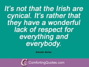 Brendan Behan Sayings