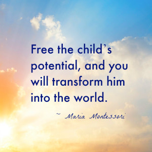 Montessori Quote about Children