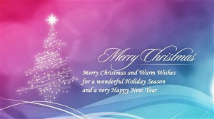 ... Warm Wishes For A Wonderful Holiday Season And A Very Happy New Year