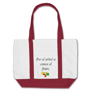 Spanish Quotes Bags