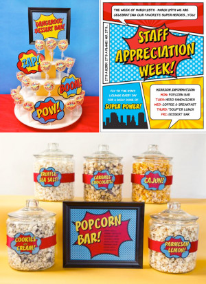 Staff-Appreciation-Week-Superhero-Party-via-Karas-Party-Ideas ...